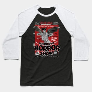 Midnight Horror Show Baseball T-Shirt